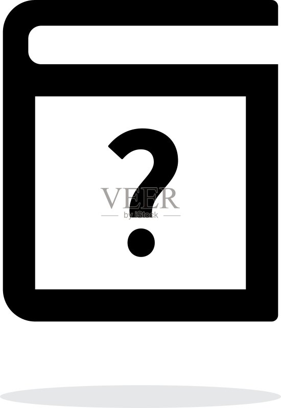 白色背景上的支持图标图标素材