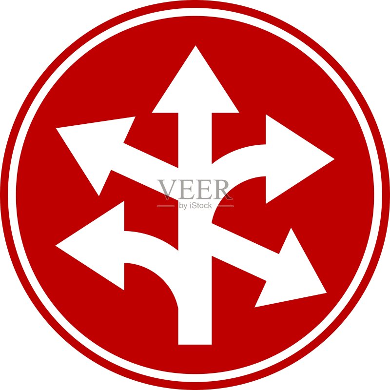 直线左右箭头按钮图标素材