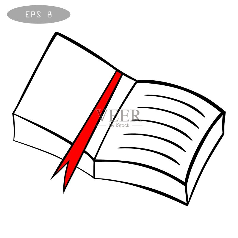 手绘素描本图标素材