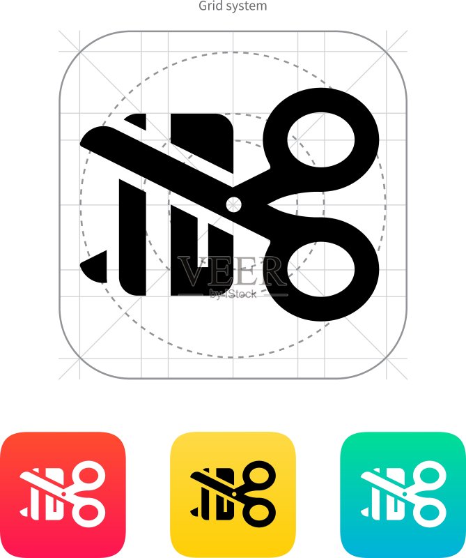 停用信用卡图标图标素材