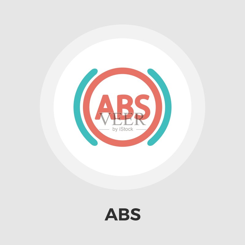 ABS扁平图标图标素材