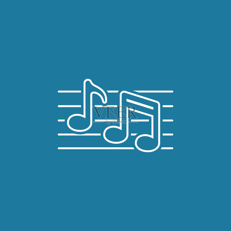 音乐注意图标图标素材