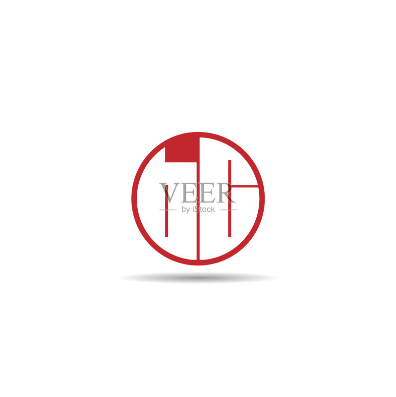 字母BC logo模板设计图标素材