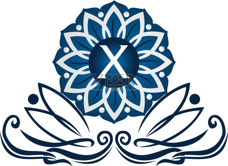 花卉优雅图标X图标素材
