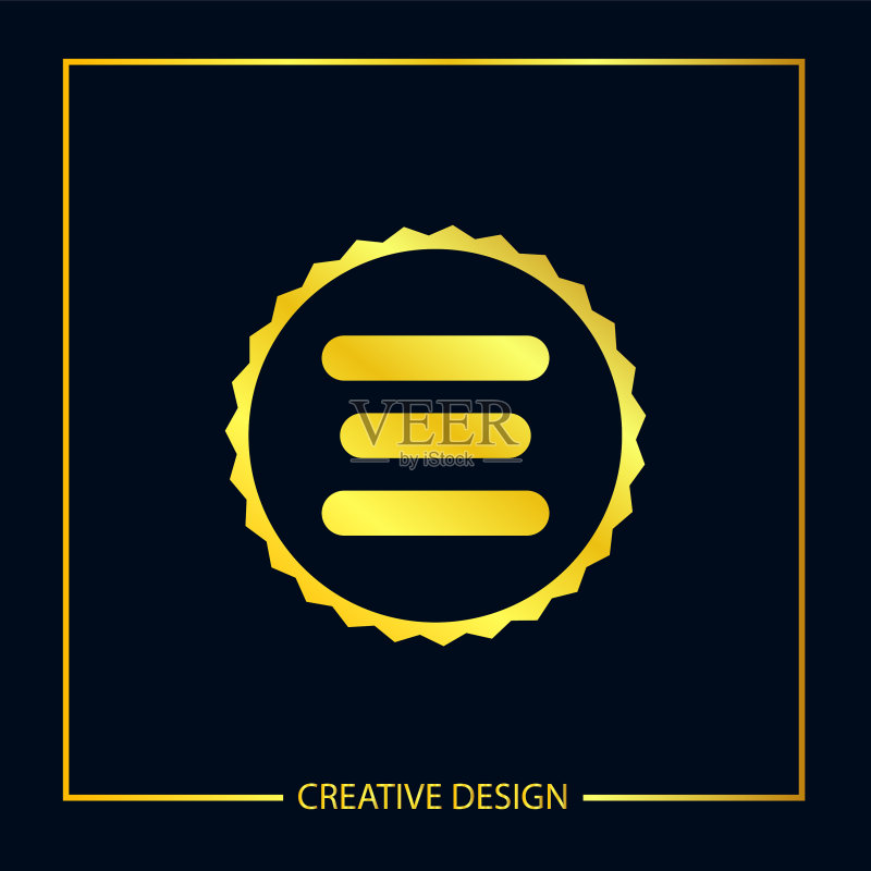 字母E logo模板设计图标素材