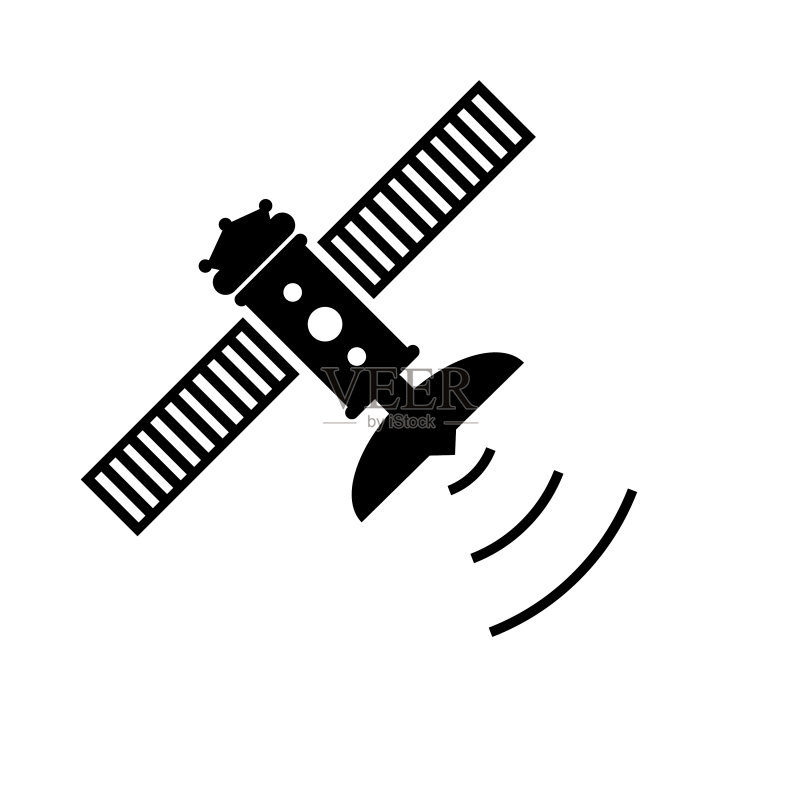 卫星图标图标素材