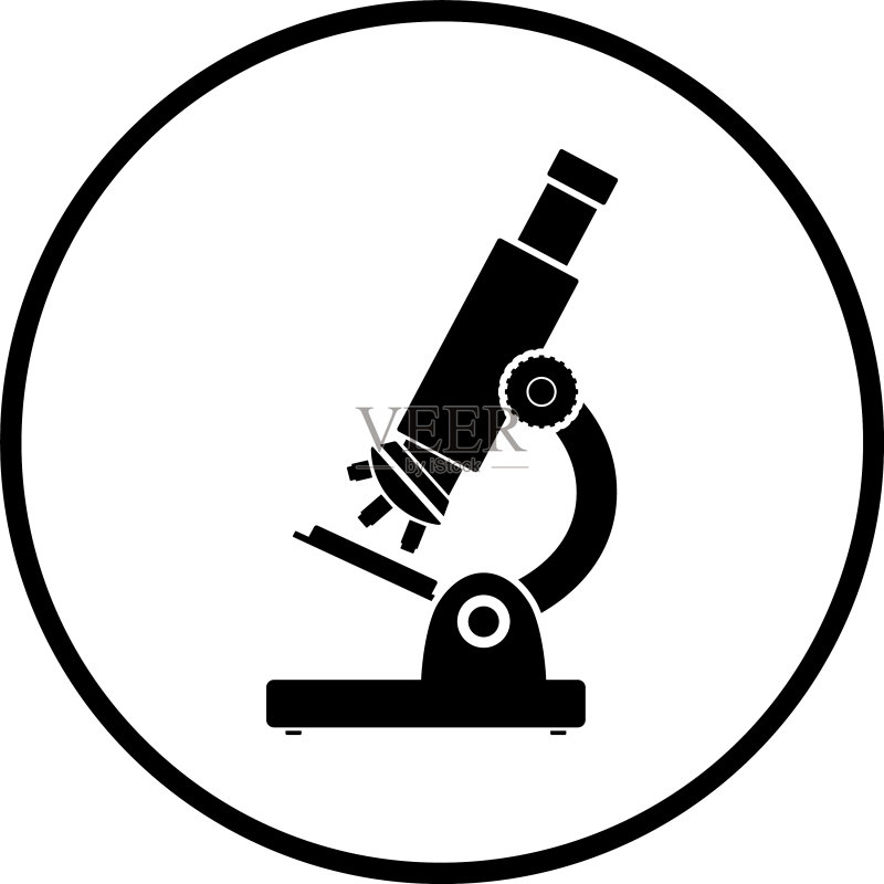 学校显微镜图标图标素材