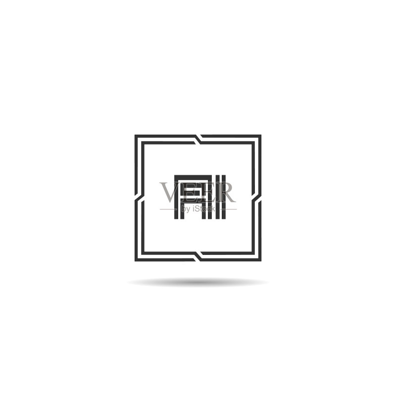 字母AI logo模板设计图标素材