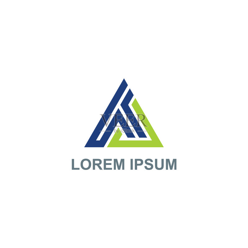 三角形商业Logo图标素材