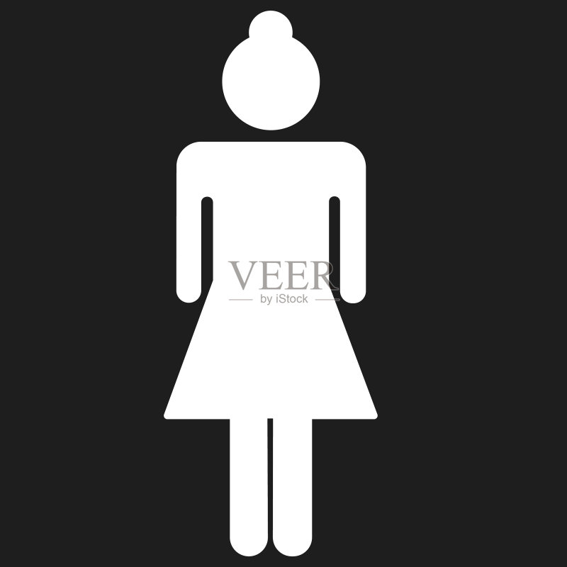 女人的图标图标素材