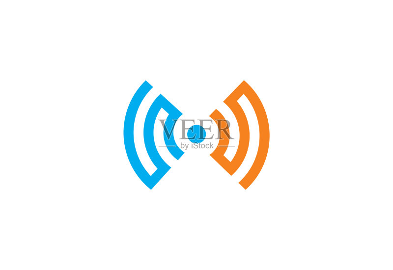 信号技术logo图标素材