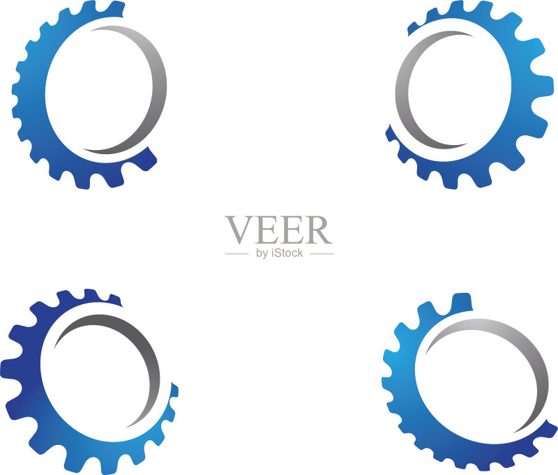 齿轮Logo模板图标设计图标素材