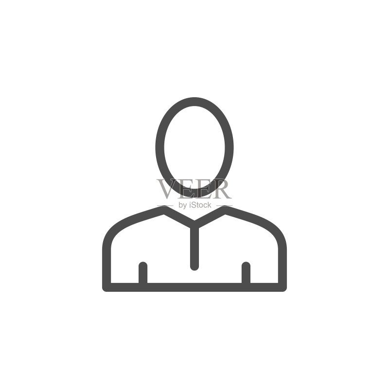 人物线条图标图标素材