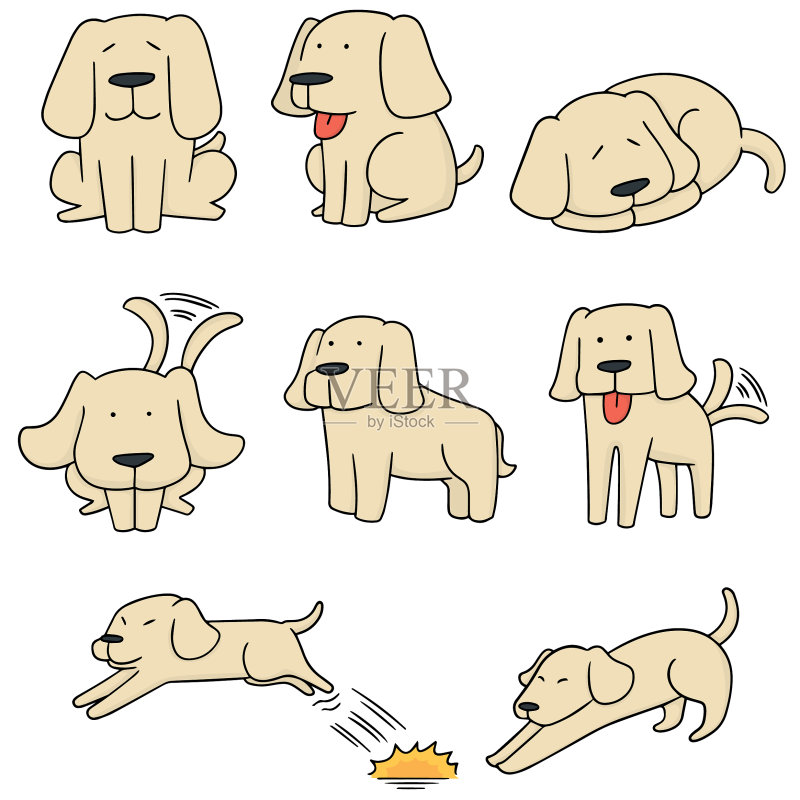 拉布拉多猎犬图标素材