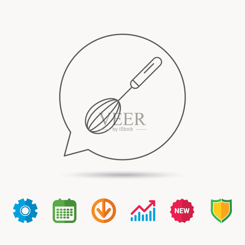厨房用具搅拌器图标图标素材