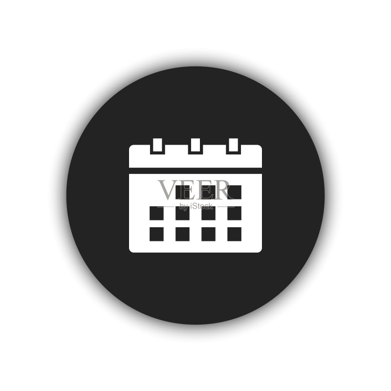 简约日历图标图标素材