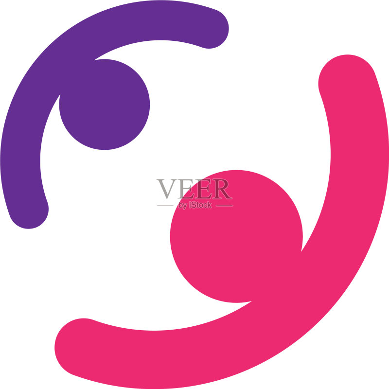 收养与社区关怀logo模板图标图标素材