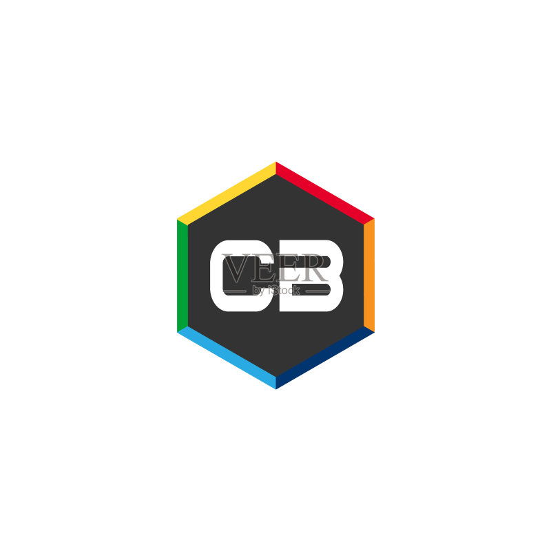 CB首字母标志设计模板图标素材