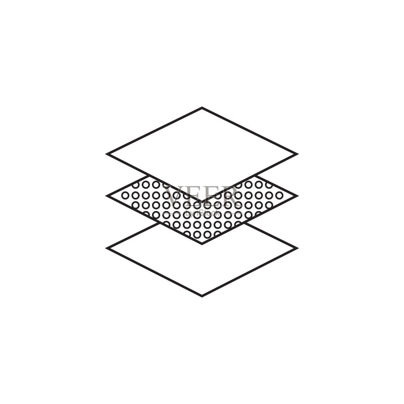 图层线条图标轮廓标志图标素材