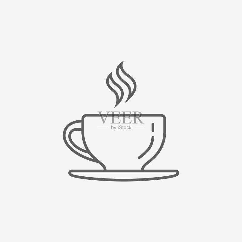 咖啡杯的图标图标素材