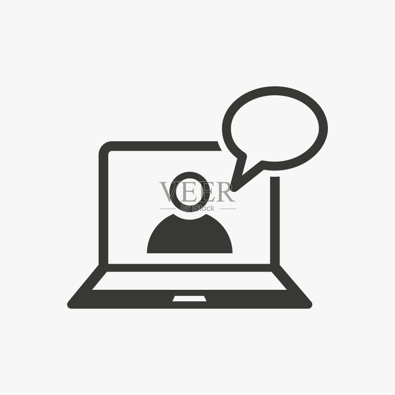 在线学习教育图标学术研究图标素材