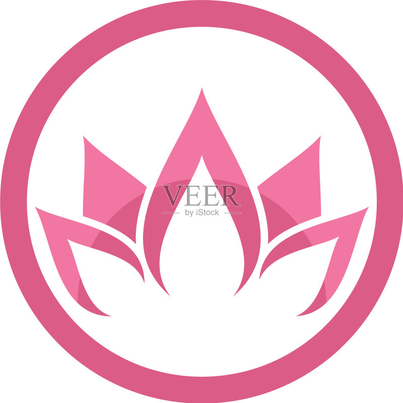莲花Logo模板图标素材