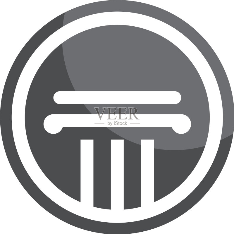 柱子标志图标素材