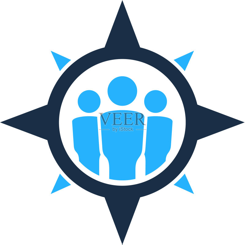 指南针Logo图标设计图标素材