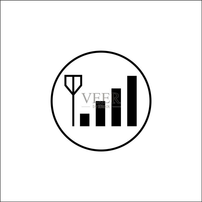 手机信号实体图标图标素材