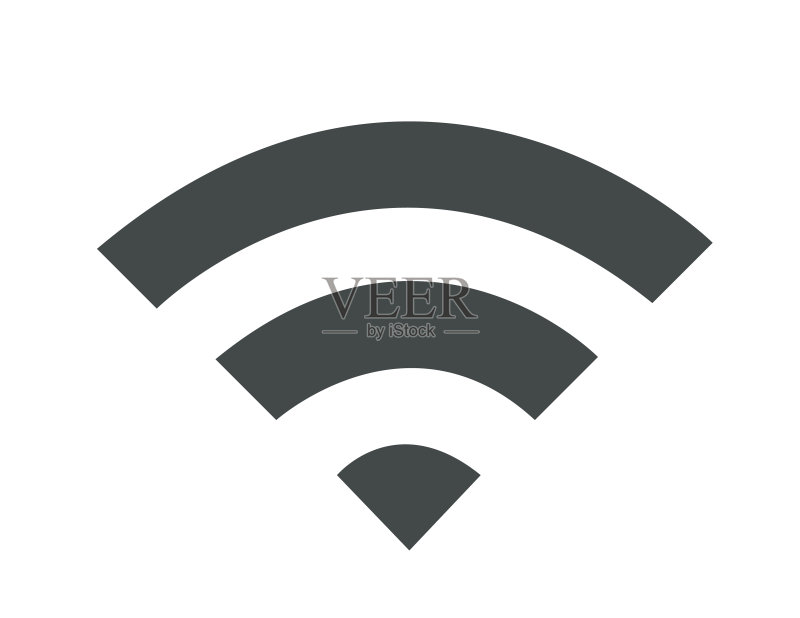 Wi-Fi矢量图标设计图标素材