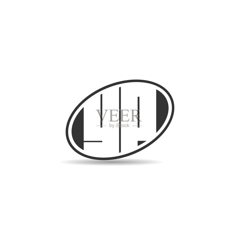 字母YP logo设计模板图标素材