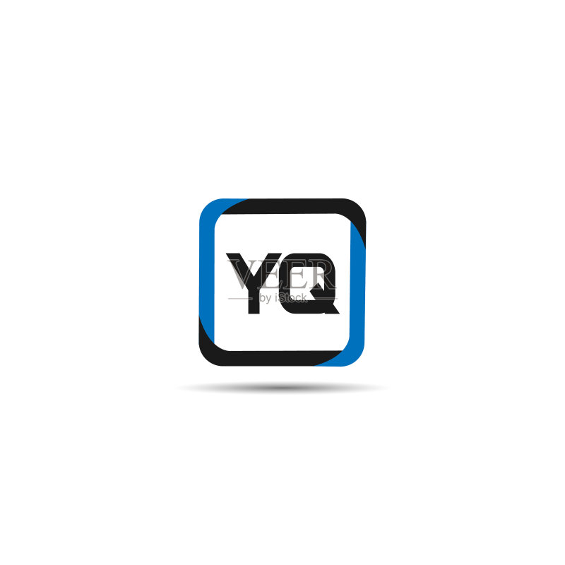 首字母YQ Logo模板设计图标素材