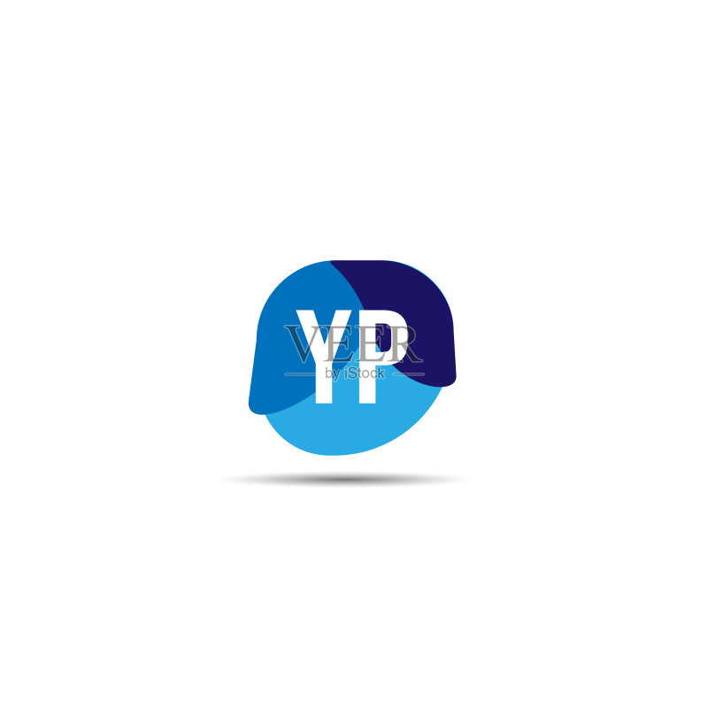字母YP logo设计模板图标素材