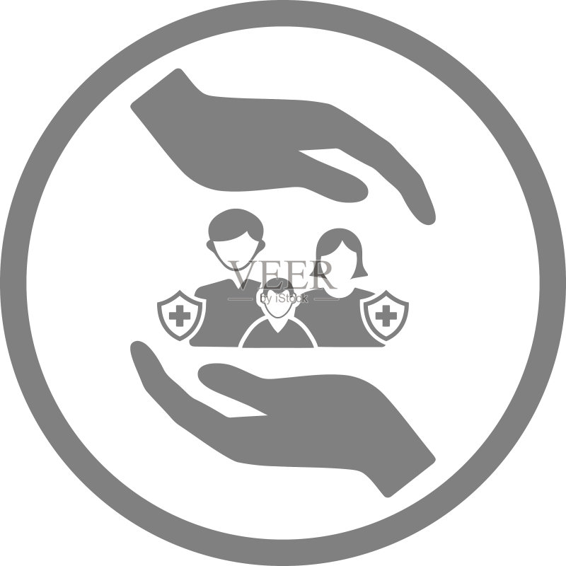 保险业务保障图标素材