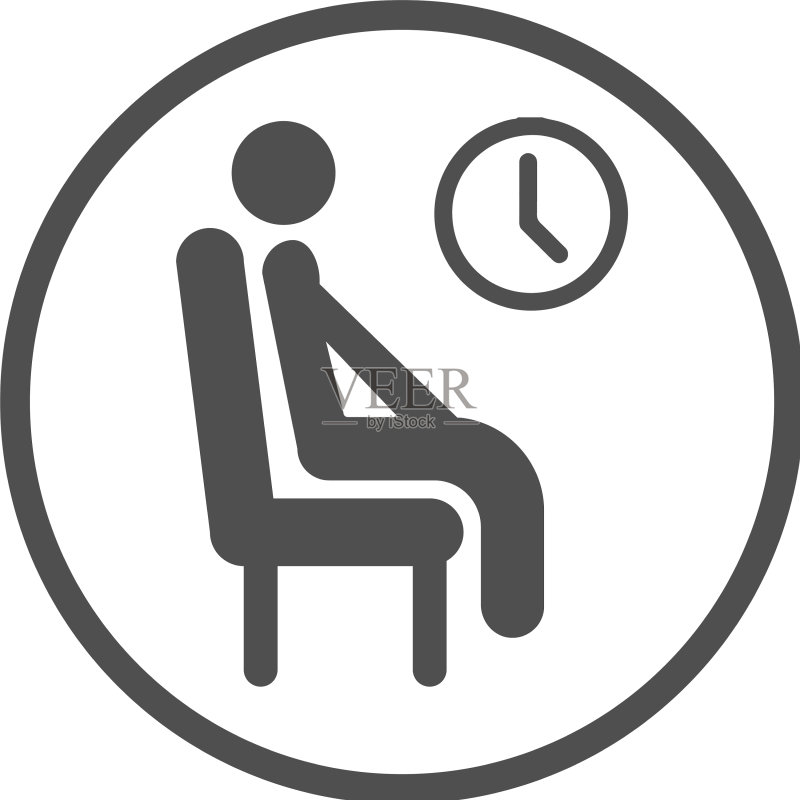 候车室图标图标素材