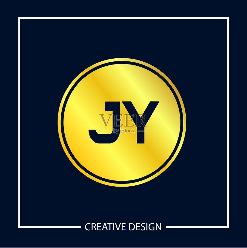 JY首字母Logo模板设计图标素材
