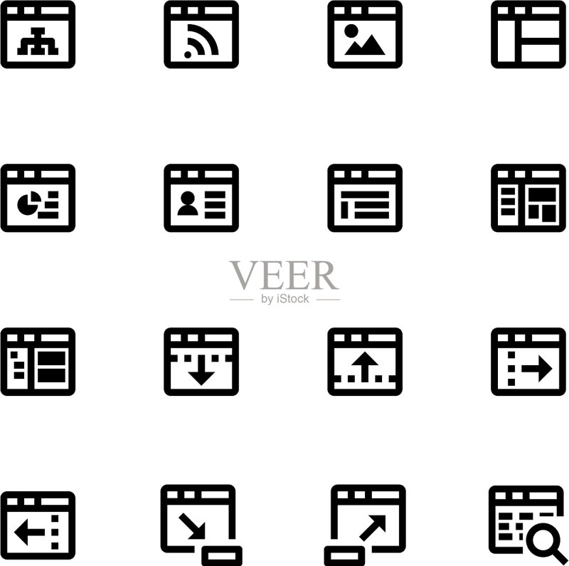 应用程序图标集图标素材