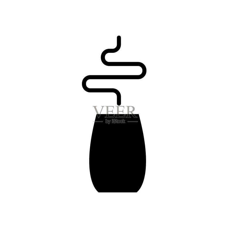 热咖啡杯图标图标素材