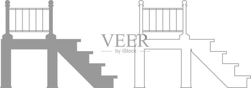 门廊套装图标图标素材