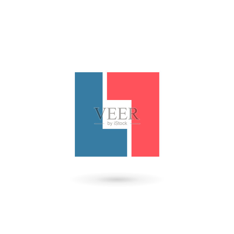字母L抽象logo图标设计模板图标素材