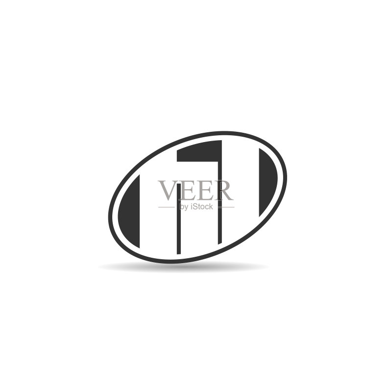 字母HL logo设计模板图标素材