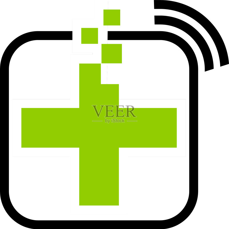 健康护理信息图标素材