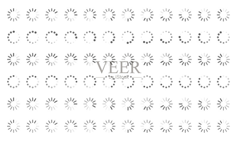 加载标志加载指示器图标图标素材