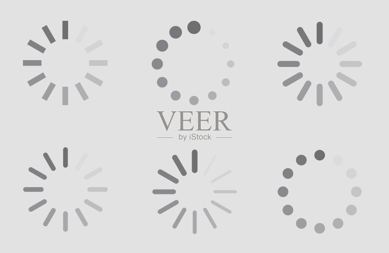 下载指示标志等待图标集图标素材