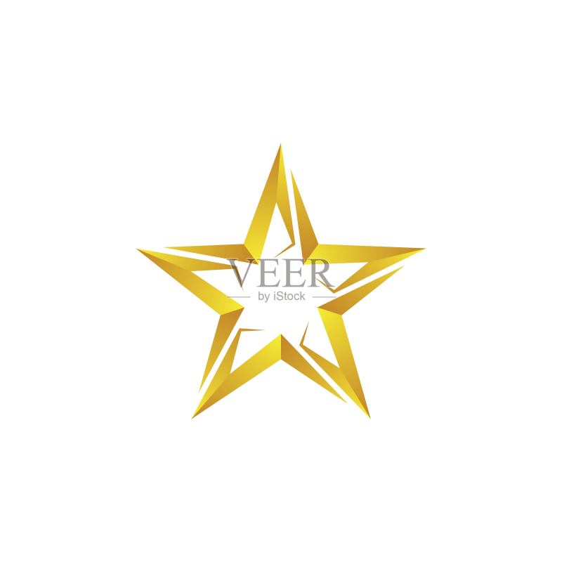 明星矢量图标图标素材