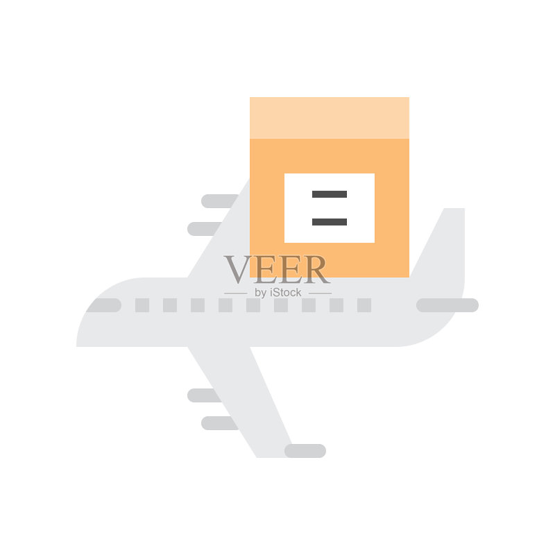 航空运输包裹图标图标素材