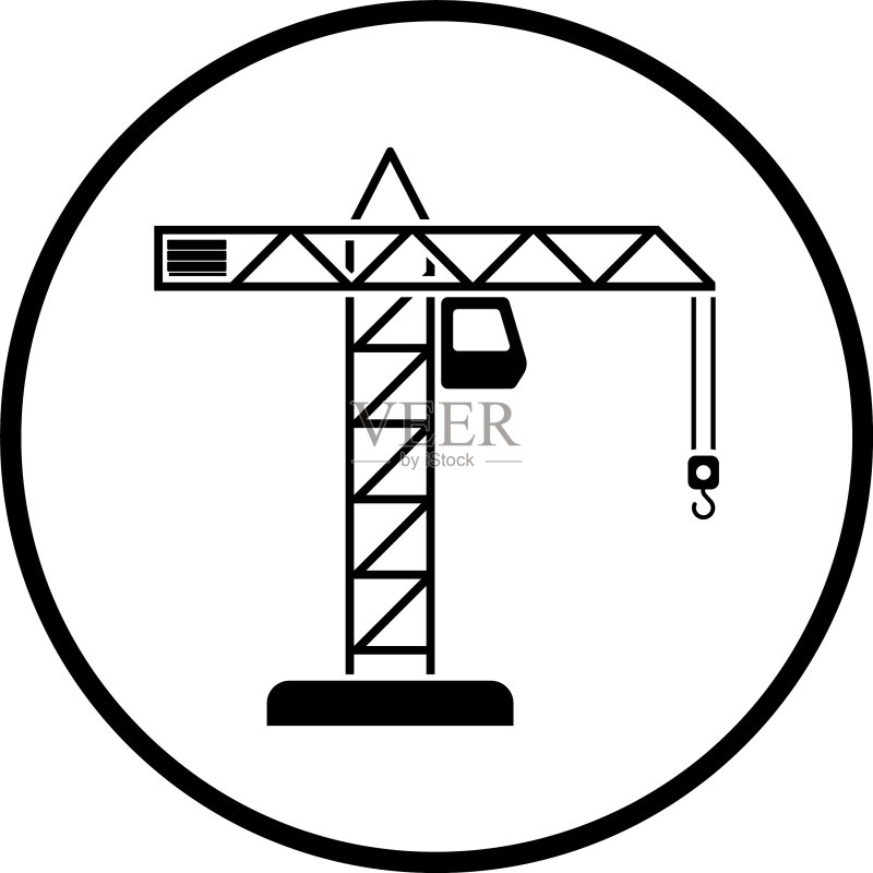 仙鹤图案图标素材