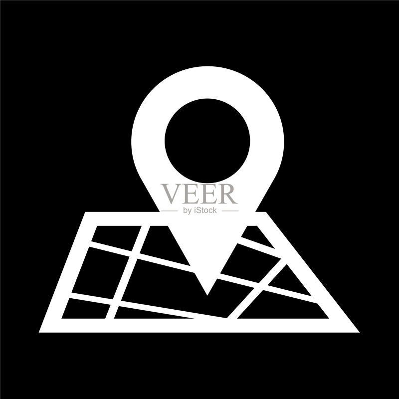 地图指针GPS图标图标素材