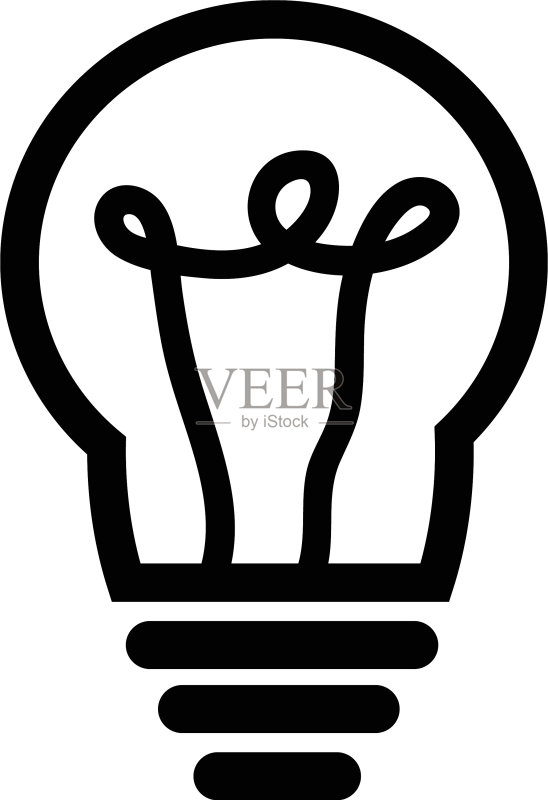 灯泡图标图标素材