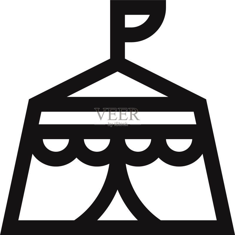 帐篷图标图标素材